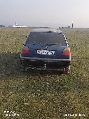 бишкек волва: Volkswagen Golf: 1992 г., 1.4 л, Кол менен иштөөчү, Бензин, Купе — 4