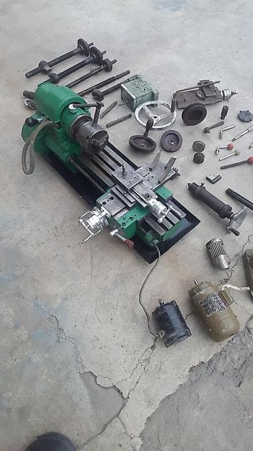 станок сверлильный: Токарно-винторезный мини-станок с комплектом оснастки и запчастей — 2