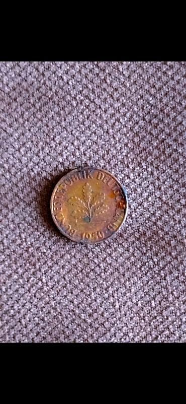 Коллекционная монета ФРГ — 1 Pfennig, 1950 год. Характеристики: -