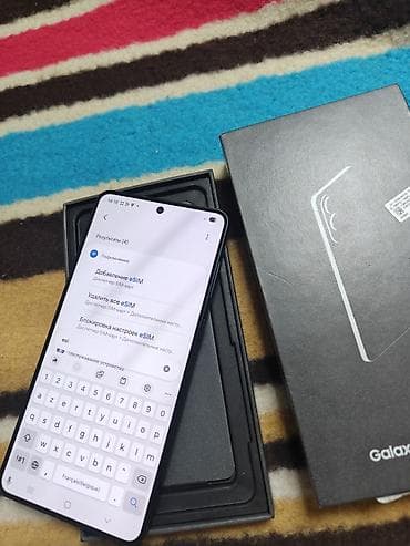 samsung edge: Samsung Galaxy S25 Edge, цвет - Черный, eSIM — 4