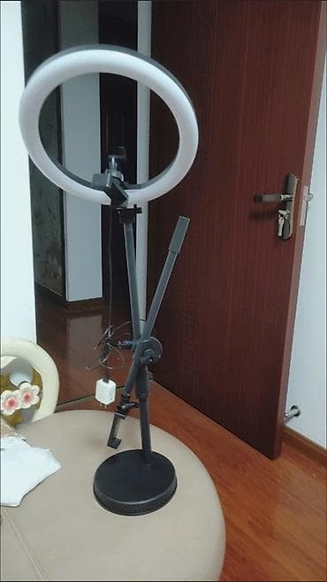 sigma 50: Кольцевая светодиодная лампа для съемки с держателями смартфона и — 3