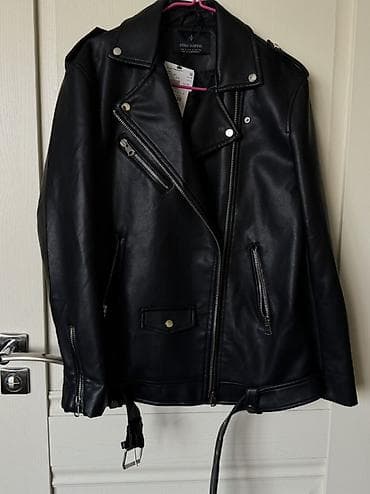 Блузки: Кожаная куртка, Косуха, Экокожа, S, M, L — 1