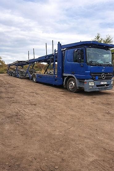 Тягач, Mercedes-Benz, 2004 г., Сar carrier trailer — 2