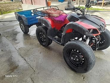 продаю квадроцикл: Квадроцикл с прицепом - Полноразмерный утилитарный квадроцикл на — 3