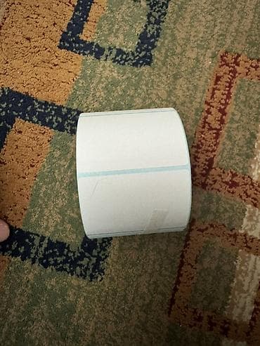 Типография үчүн жабдуулар: Термоэтикетки в рулоне - Тип: термобумага (самоклеящиеся этикетки для — 2