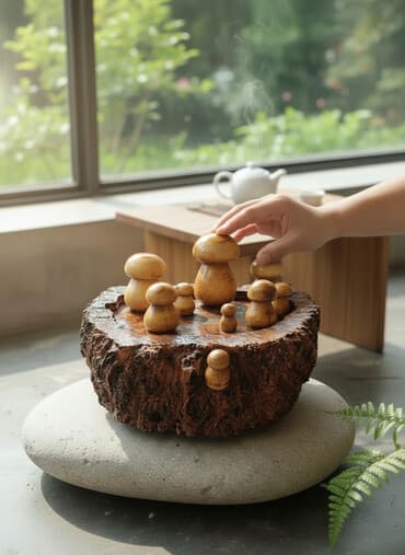 стол кухонный со стульями: Үй жана бакча үчүн декор, Декоративдик фигура — 1