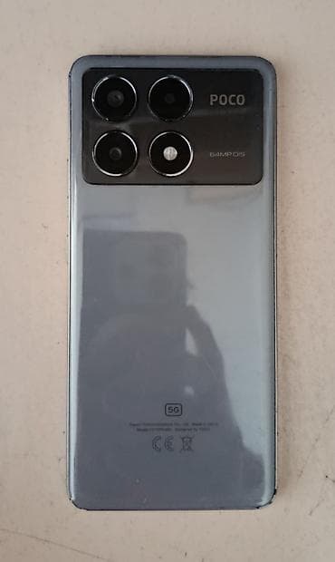 poco c85: Poco X6 Pro, Б/у, 256 ГБ, цвет - Серый — 2