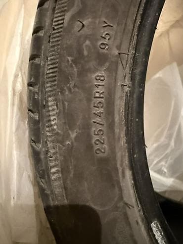 колеса новые: Шины 245 / 40 / R 18, Лето, Новый, Пара, Легковые, Michelin — 2