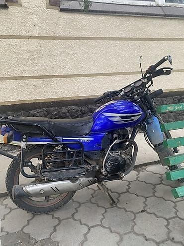 другая мото: Мотоцикл дорожный/универсальный, сине-черный Основные характеристики — 1