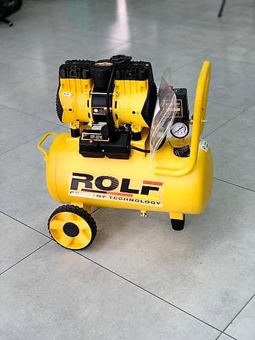 Инструменттер: Компрессор ROLF Germany Technology, переносной, на ресивере 24 л — 3