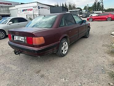 Унаа: Audi 100: 1991 г., 2 л, Кол менен иштөөчү, Бензин, Седан — 4