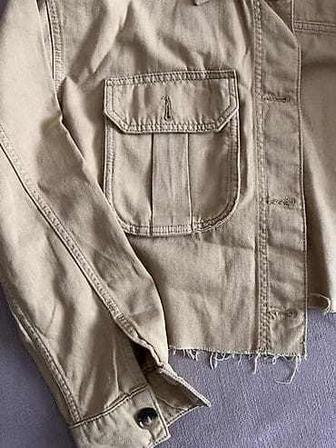 джинсовый: Короткая куртка Topshop - Бренд: Topshop - Размер по бирке: UK M (EUR — 4