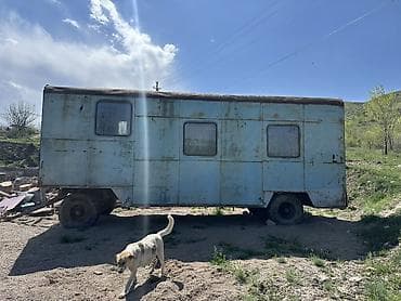 вагондор: Передвижная бытовка/вагончик на колёсном шасси - Металлический каркас — 1
