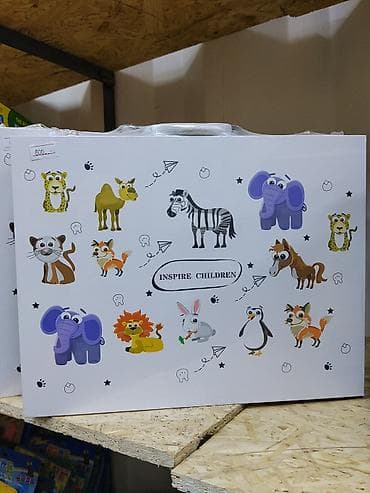 Набор детских наклеек/настенных декоров “Inspire Children” с милыми — 1