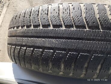 шипованные шины б у: Колеса в сборе 195 / 65 / R 15, Зимняя шипованная, Б/у, 1 шт, Легковые, Железные, отверстий - 5 — 4