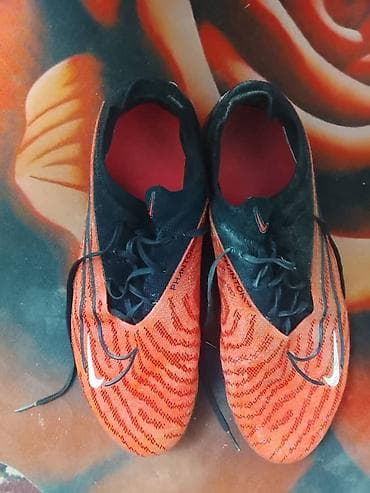 nike 37: Футбольные бутсы оригинал Nike Phantom (шипованные) 43 размер почти — 1
