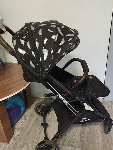 Коляска, Другой бренд, цвет - Черный, Б/у