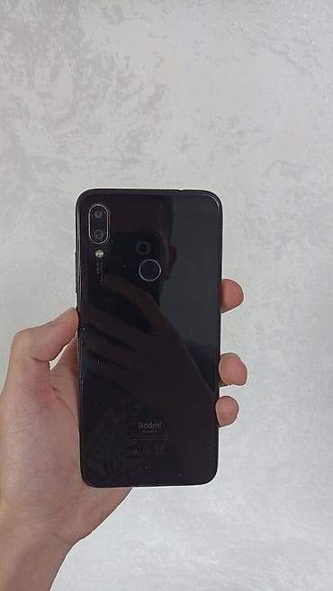 redmi note: Redmi, Redmi Note 7, 64 ГБ, цвет - Черный, 2 SIM — 2