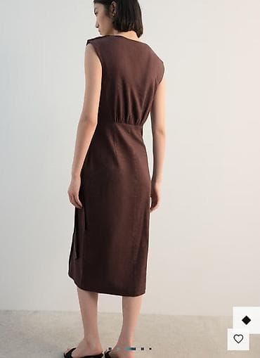 red centr: Повседневное платье, Осень-весна, Прямое, S — 3