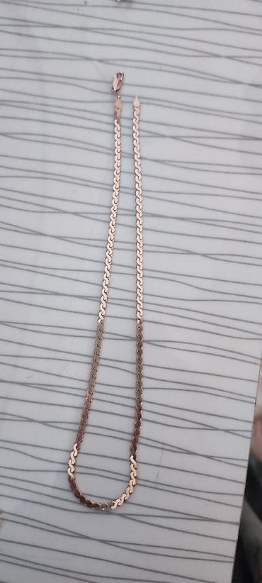 кулон: Цепь для бензопилы, Панцирь, Проба 585, Унисекс — 3