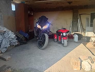 600 кубовый мотоцикл: Спортивный мотоцикл Kawasaki Ninja (чёрный) - Кузов: полностью в — 1