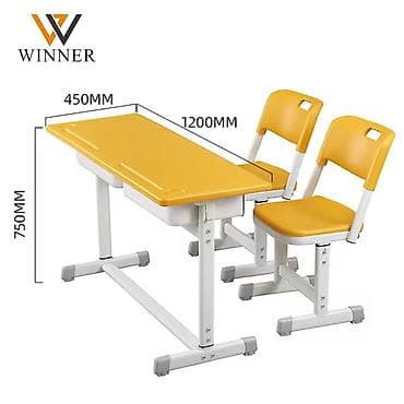 small table: Комплект парты и стула, Новый, Бесплатная доставка, Платная доставка, Самовывоз, цвет - Желтый — 1
