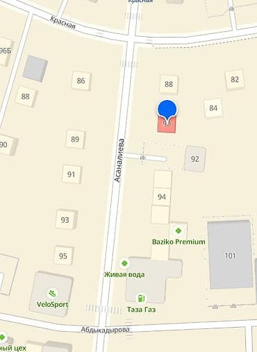 бишкек жер сатылат: Продаётся дом с участком 5 соток 📍 Ул. Асаналиева (пересекает — 1