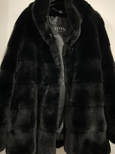 продаю лиса: Шуба оригинал !LIVATO Premium Quality, черная - Бренд: LIVATO — 4