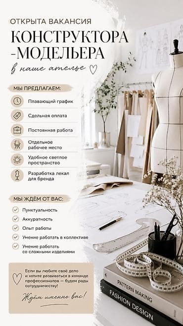 Конструктор-лекальщик, Оплата: Сдельная, График работы: Гибкий график, Опыт работы: 1-2 года опыта