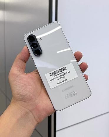 Техника и электроника: Samsung Galaxy A56 5G, Б/у, 256 ГБ, цвет - Белый, В рассрочку, 2 SIM, eSIM — 3