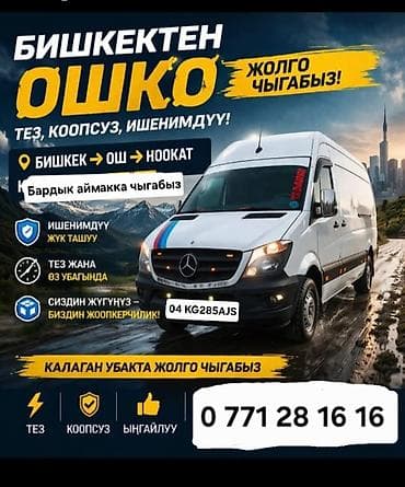 Автоуслуги: Пассажирские и грузовые перевозки на микроавтобусе Mercedes Sprinter — 1