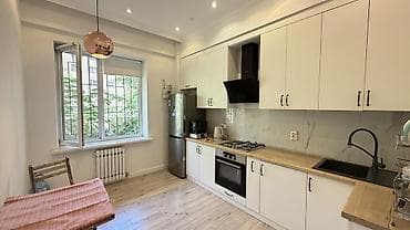 терраса бишкек: 3 комнаты, 80 м², Элитка, 1 этаж, Дизайнерский ремонт — 4
