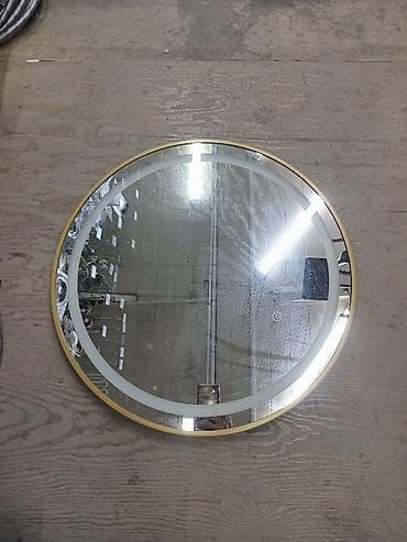 a freim: LED-зеркало с подсветкой - Круглая форма, диаметр 60 см - Встроенная — 7