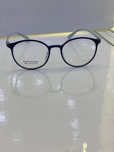корейские очки: Оправа для очков, дизайн Корея - Форма: круглая (приближенная к — 1