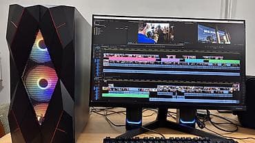 Монитор, Samsung, Б/у, LCD, 27" - 28"