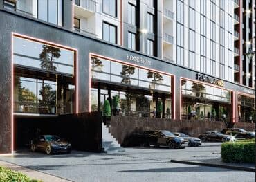 доброй плаза: Строится, 1 комната, 53 м² — 2