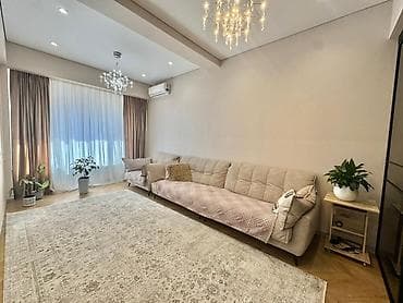 старый талчоктон квартира керек: 2 комнаты, 80 м², Элитка, 2 этаж, Евроремонт — 5