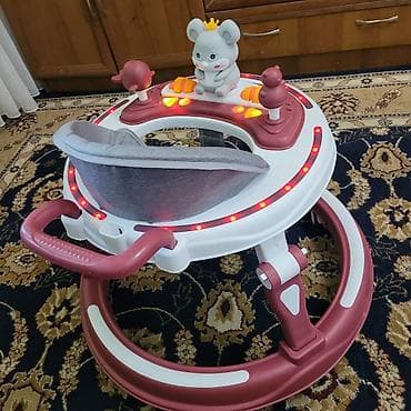 детский ходунки: Детские ходунки Babywalker с игровой панелью и подсветкой — 2