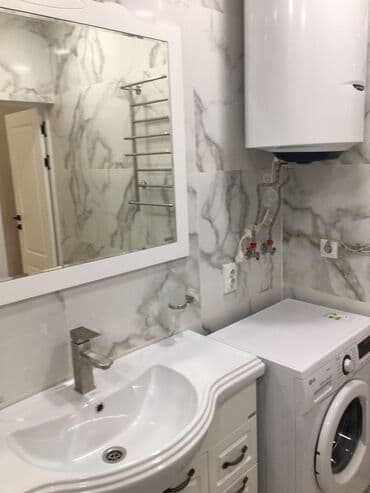 долгосрочная квартира кызыл аскер: 3 комнаты, Без подселения, С мебелью полностью — 19