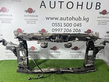 Автозапчасти: Экран крепления радиатора Hyundai, Б/у, Оригинал — 1