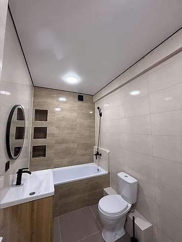 Батирлер: 1 бөлмө, 48 м², Пишпек Элитка, 4 кабат, Дизайнердик оңдоо — 6