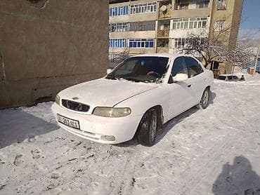 Daewoo Nubira: 1997 г., Механика, Бензин, Седан at lalafo.kg Daewoo Nubira: 1997 г., Механика, Бензин, Седан