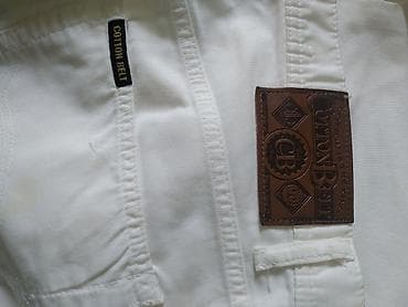 дедские одежды: Белые джинсы 46-48 размер на парня 14-26л. Ткань очень качественная — 2