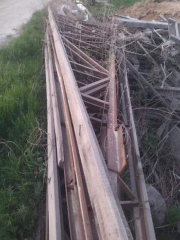 треугольник: Металлическая ферма, Форма: Треугольник, Длина: 10 м, Б/у, Резка — 3