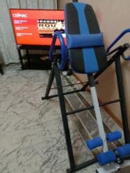 разгибание ног: Инверсионный стол (тренажёр для вытяжения позвоночника) - Прочная — 10