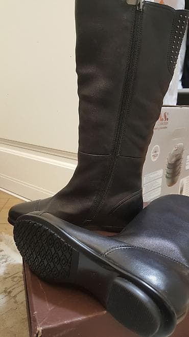 Сапоги: Кожанные сапожки 35 размер Velidass — 1