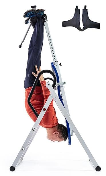 Спорт и отдых: Инверсионный стол: Элит Анатомическая спинка ( Выдерживает до 150 кг — 3