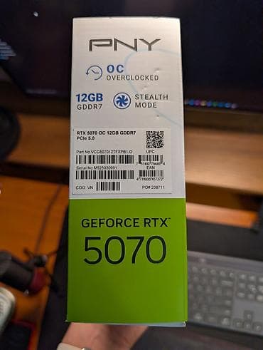 stealth: Видеокарта для ПК, Б/у, PNY, GeForce RTX, 12 ГБ — 1