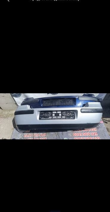 крыло гольф3: Бампер Арткы Volkswagen, Колдонулган, Оригинал — 1