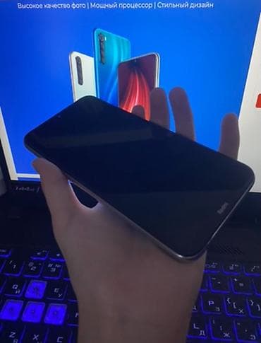 купить playstation 4 в бишкеке: Redmi, Redmi Note 8, Б/у, 64 ГБ, цвет - Голубой, 2 SIM — 3